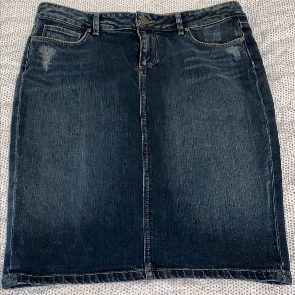 Paige Jean skirt.